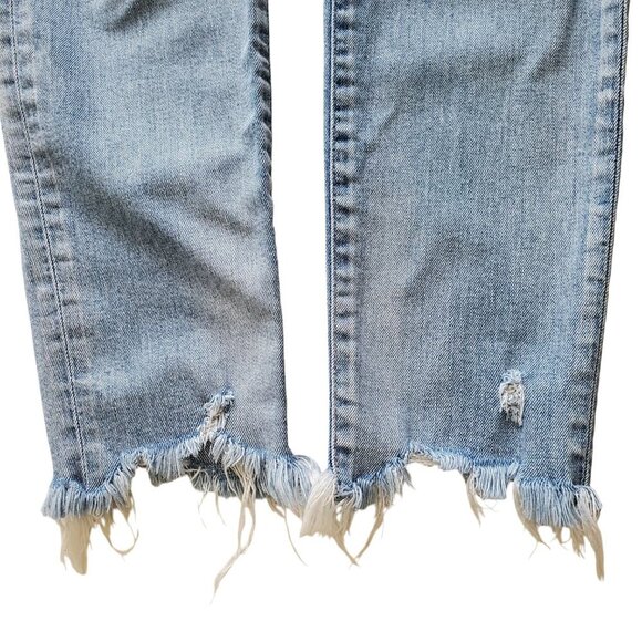 MOUSSY VINTAGE Carter Friend Tapered Denim Jeans Blue Size 28 - Picture 6 of 16